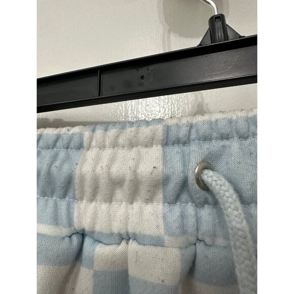 Forever21 men’s size small blue and white checkered shorts - Picture 5 of 9